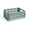 HAY Colour Crate - Medium - Sage green