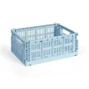HAY Colour Crate - Medium - Soft blue