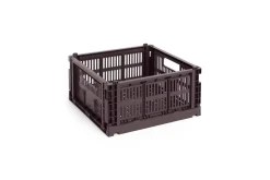 HAY Colour Crate - Medium Square - Bordeaux