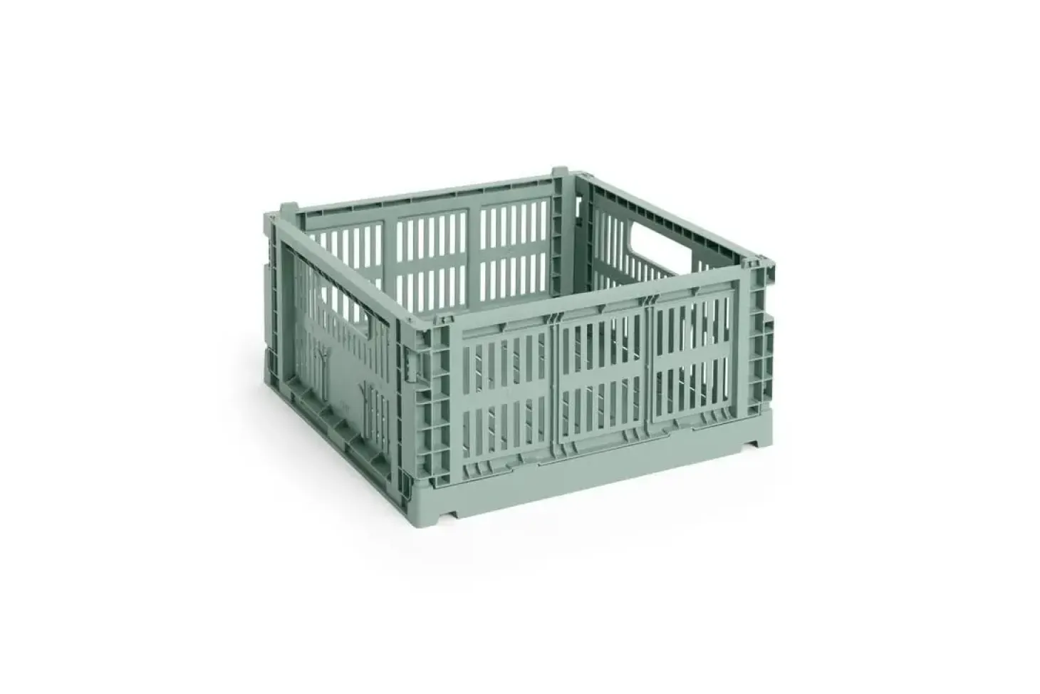 HAY Colour Crate - Medium Square - Sage green