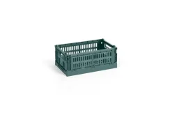 HAY Colour Crate - Small - Dark green