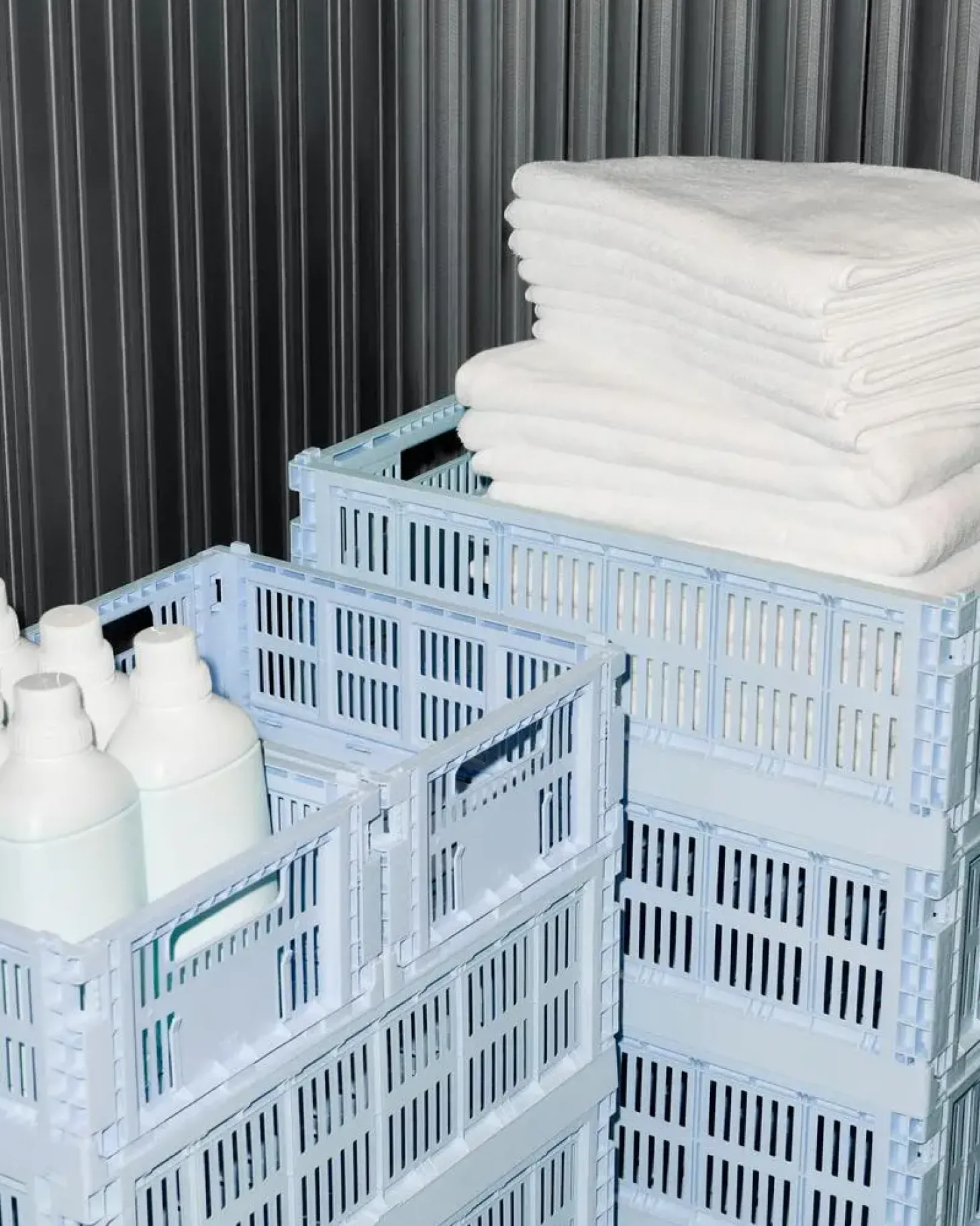 HAY Colour Crate - Small - Soft blue
