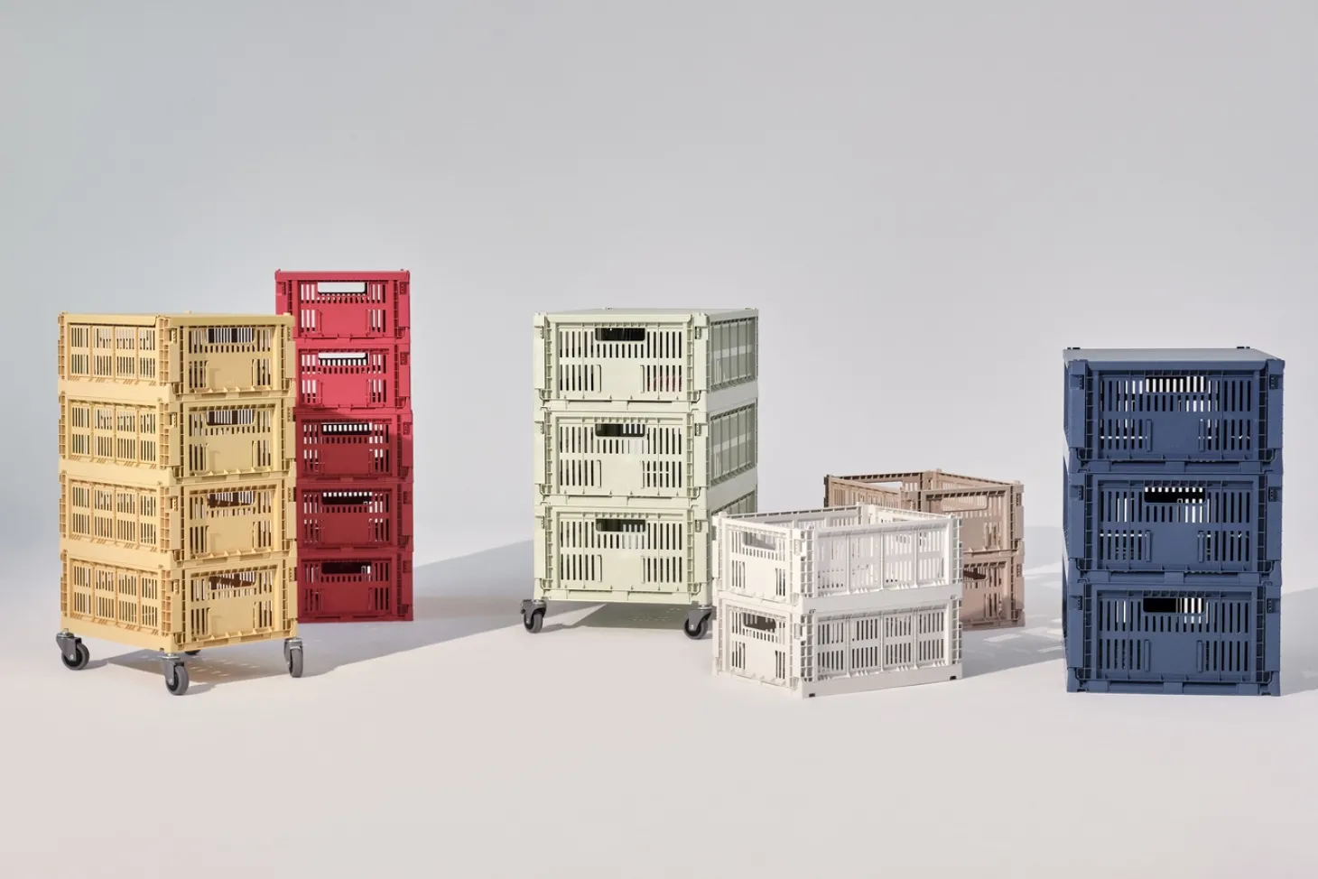 HAY - Colour Kasse - Recycled - Medium - Hvid - Off white