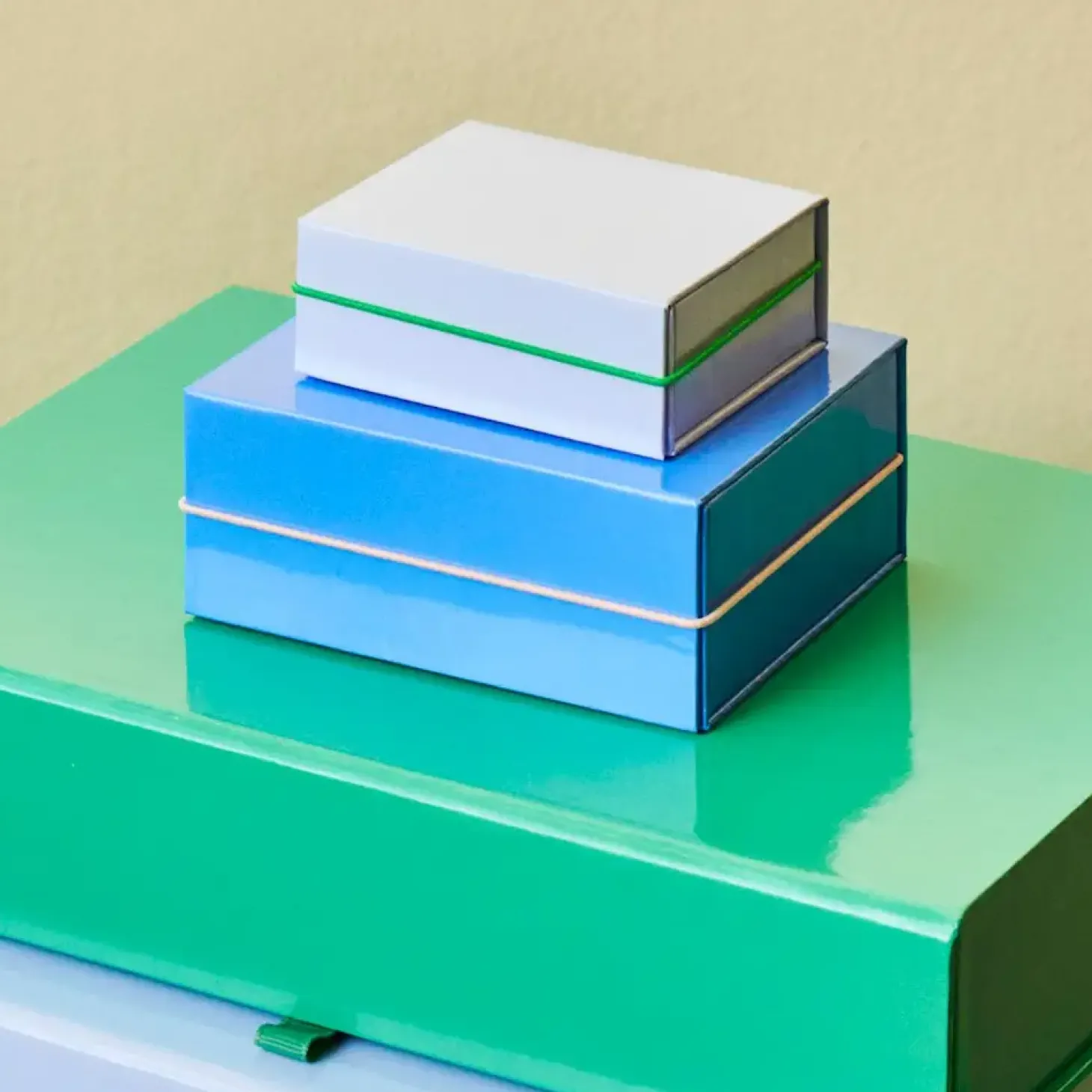 HAY - Colour Storage Travel Jewellery Box - Smykkeskrin - XS - Gul