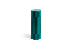 Hay - Column Candle - Green and dark green