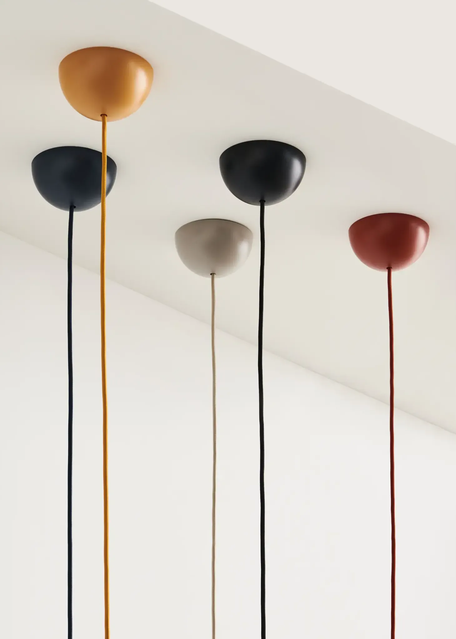 Hay - Common Pendant Cord Set - Rusty red