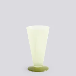 Hay - Conical Vase - Small - Lys grøn/mørk lime