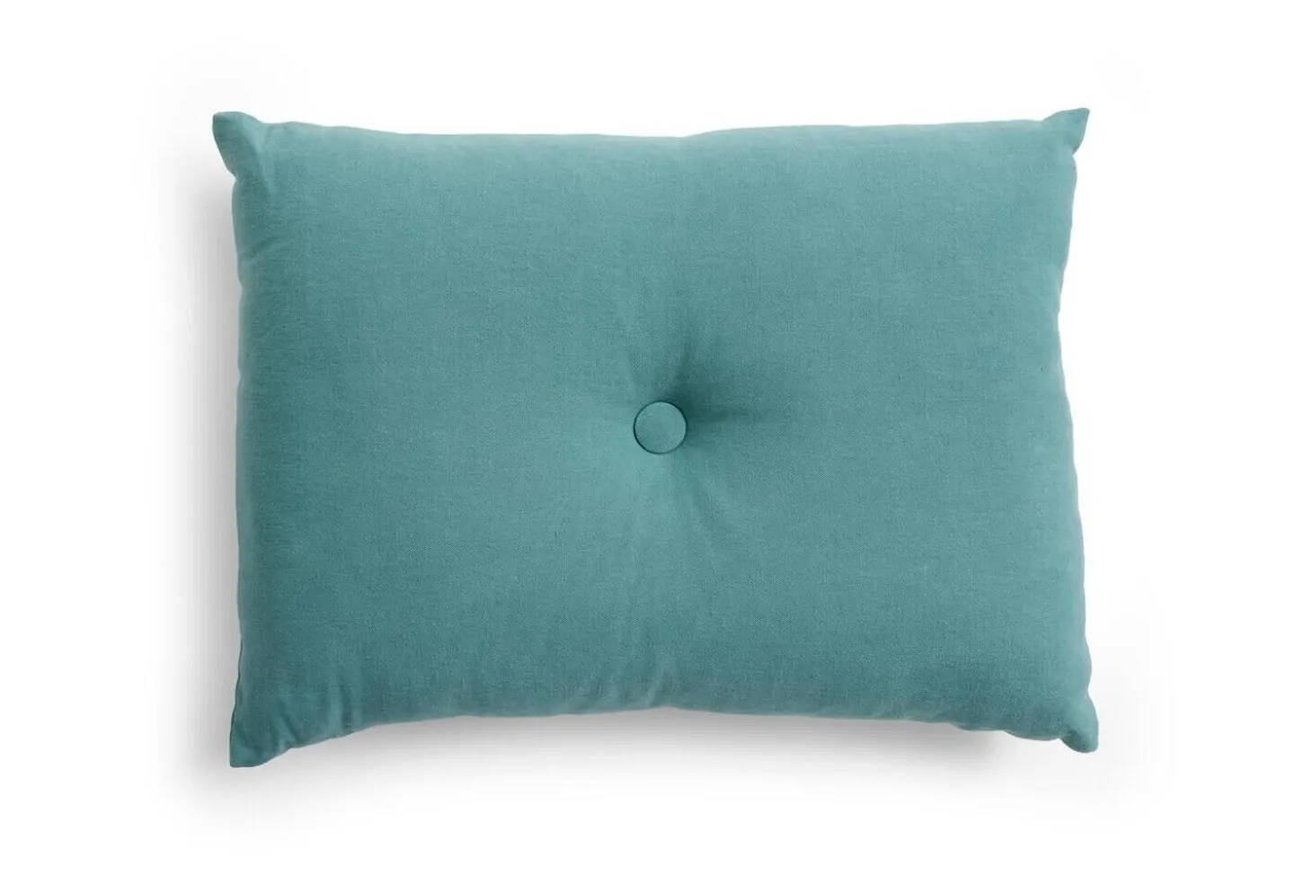 Hay - Dot Cushion - Linen - Petrol