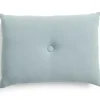 Hay - Dot Cushion - Linen - Pigeon blue