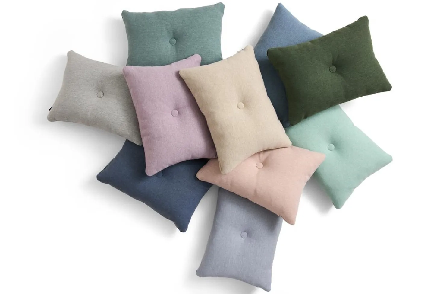 Hay - Dot Cushion - Mode - Light grey