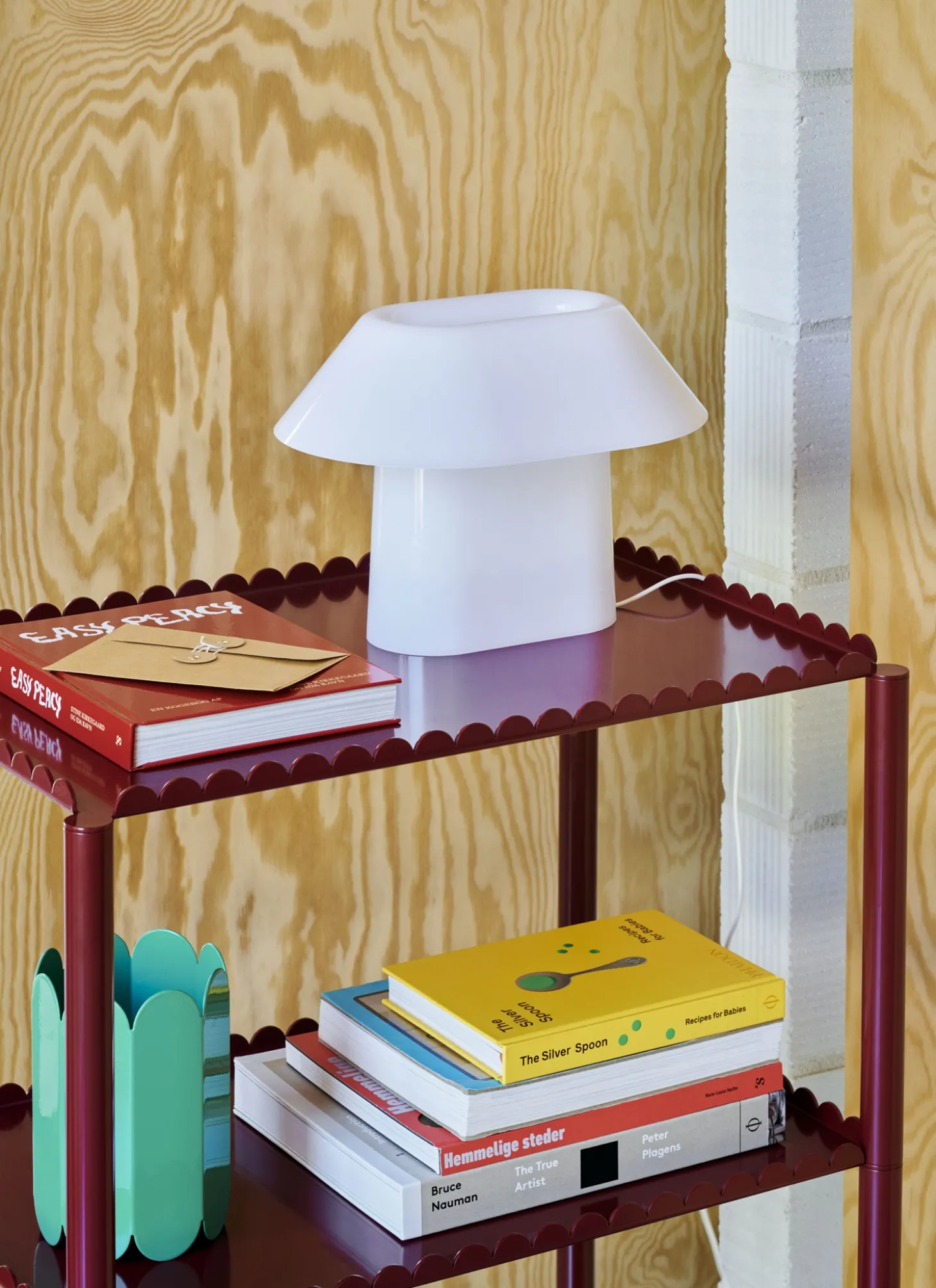 Hay - Drome Table Lamp - White Opal