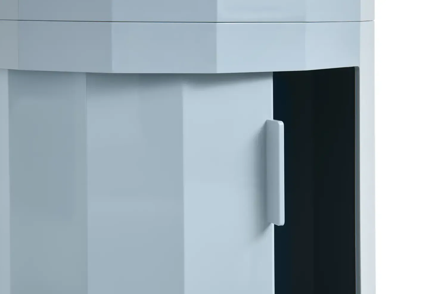 Hay - Facet Cabinet - High - Eggshell - Hvid