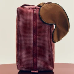 Hay - Grid Wash Bag - Small - Mørk grøn