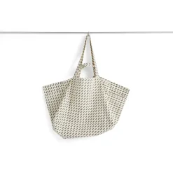 HAY - Indkøbsnet - Logo Weekend Bag - Black / Sort