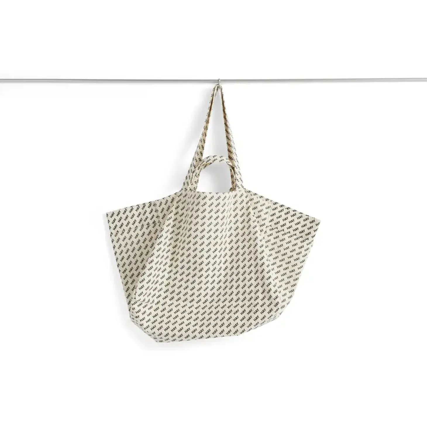 HAY - Indkøbsnet - Logo Weekend Bag - Black / Sort