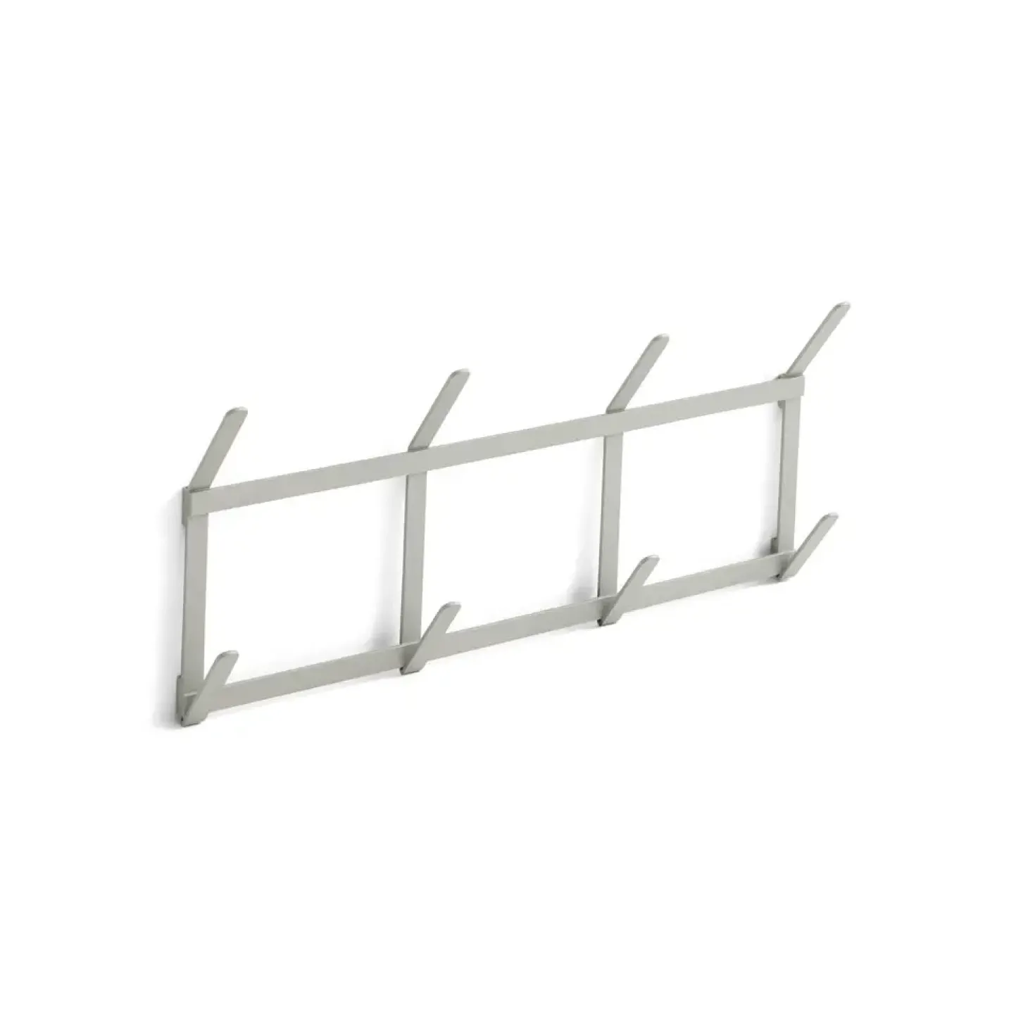 Hay - Knagerække - Tape Coat Rack - Small - Metal grå - 49x22 cm