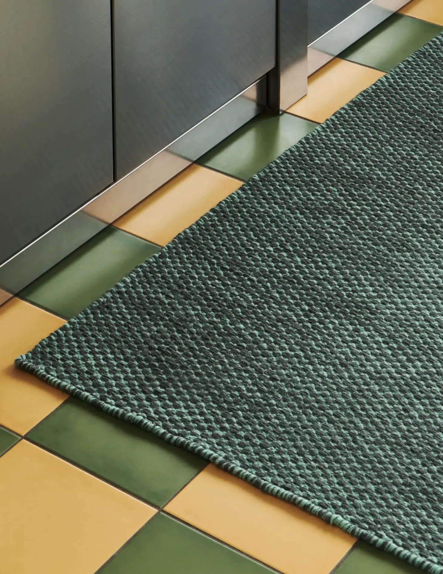 HAY - Løber Moiré Runner - Grøn/Green - 80 x 200 cm