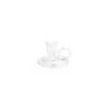 Hay - Lysestage - Tiny - Curved - Clear - Højde 5 cm