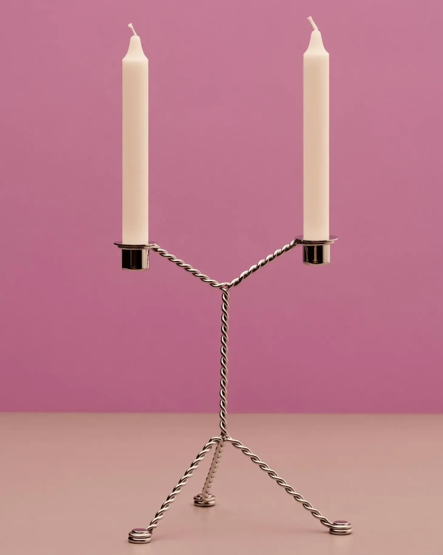 Hay - Lysestage - Wire - Mirror - Stål