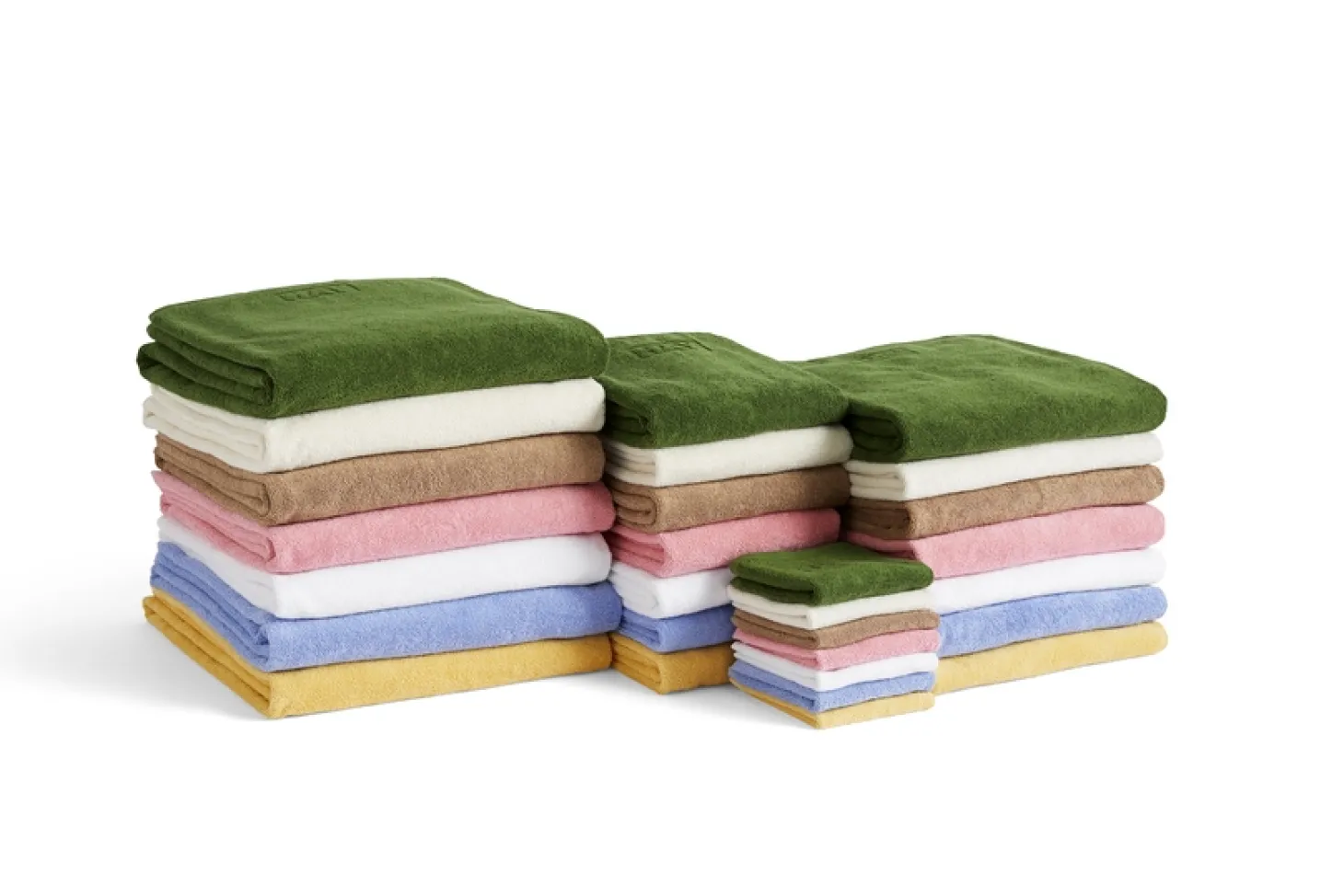 Hay - Mono Bath Sheet (Organic) - W100 x L150 - Steel Blue - Steel blue - 669