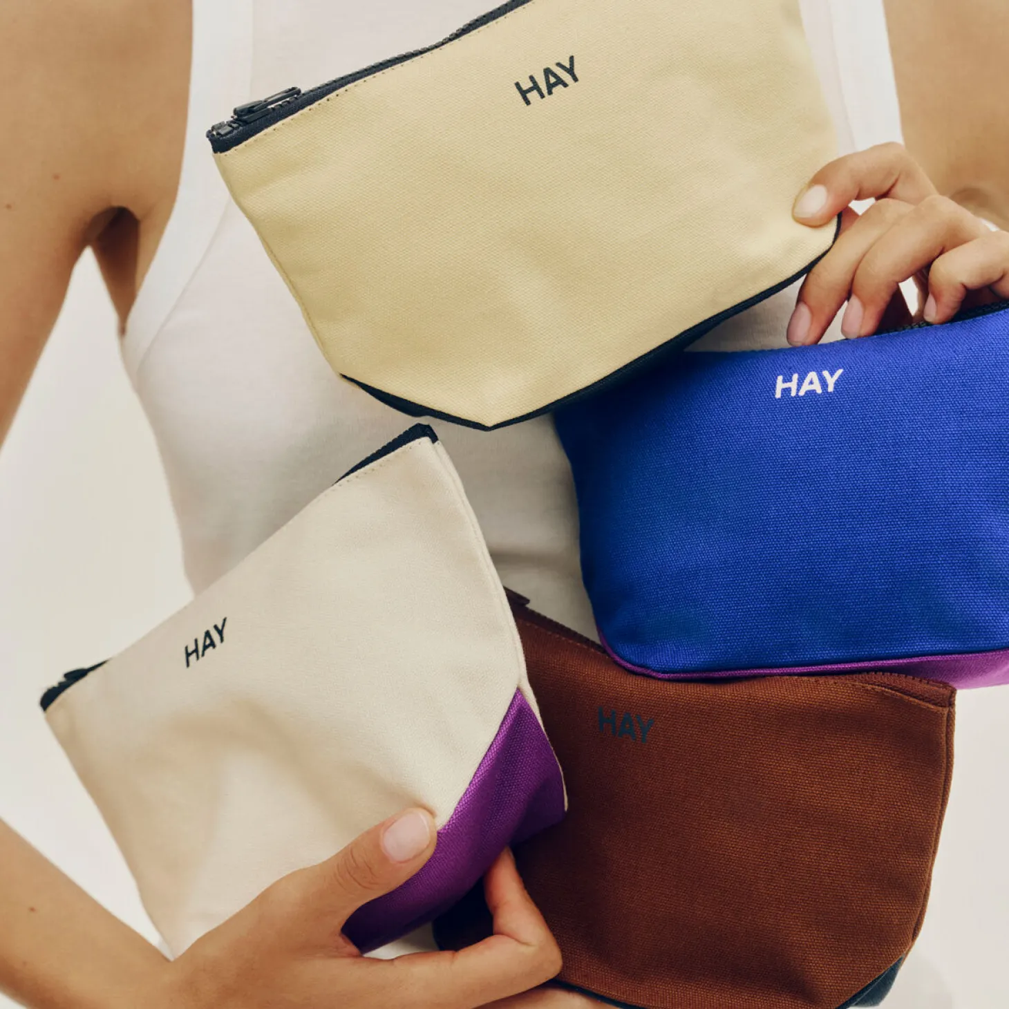 Hay - Multi Pouch - Small - Brun multi