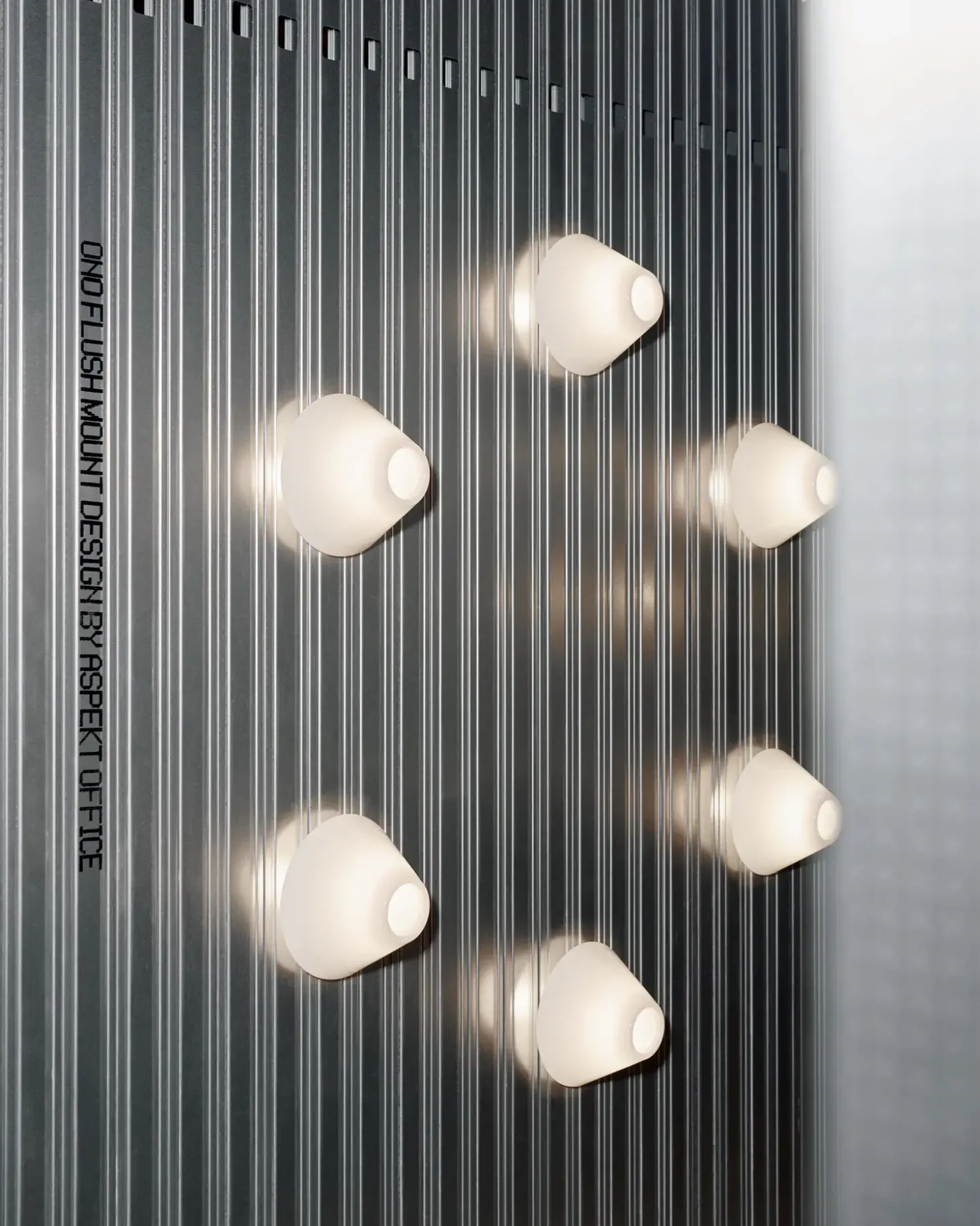Hay - Ono Flush Mount Lamp-200 - White Opal