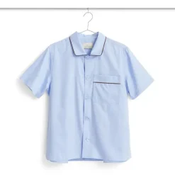 HAY - Outline Pyjama - Kortærmet Shirt - XS/S - Soft Blue