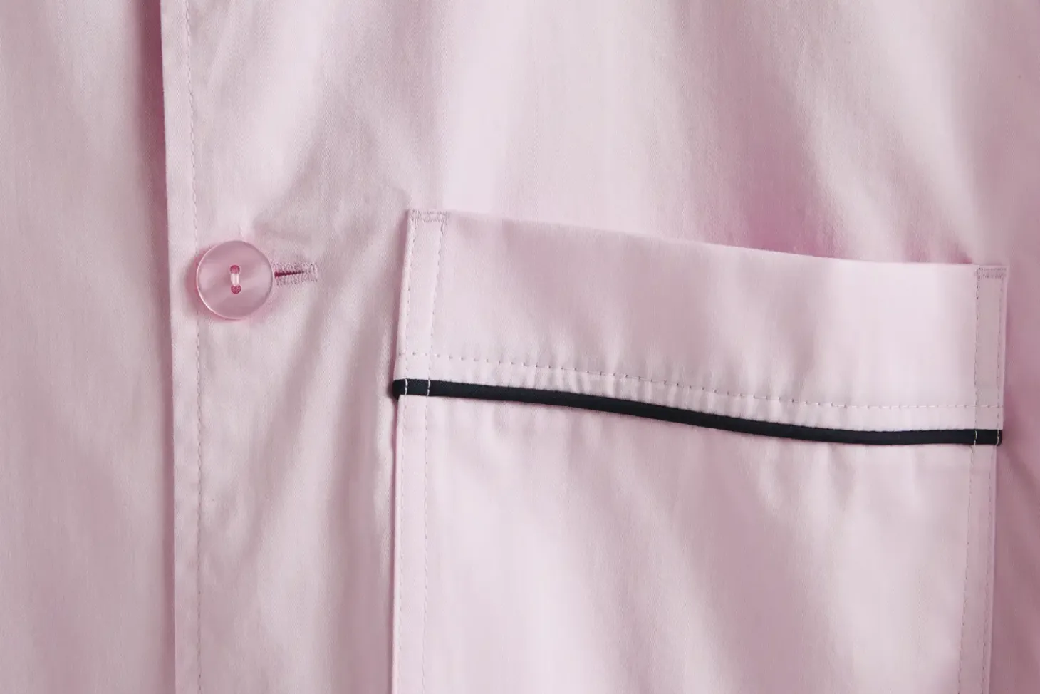 HAY - Outline Pyjama - Kortærmet Skjorte - S/M - Soft Pink