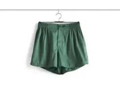 HAY - Outline Pyjama - Shorts - M/L - Emerald Green