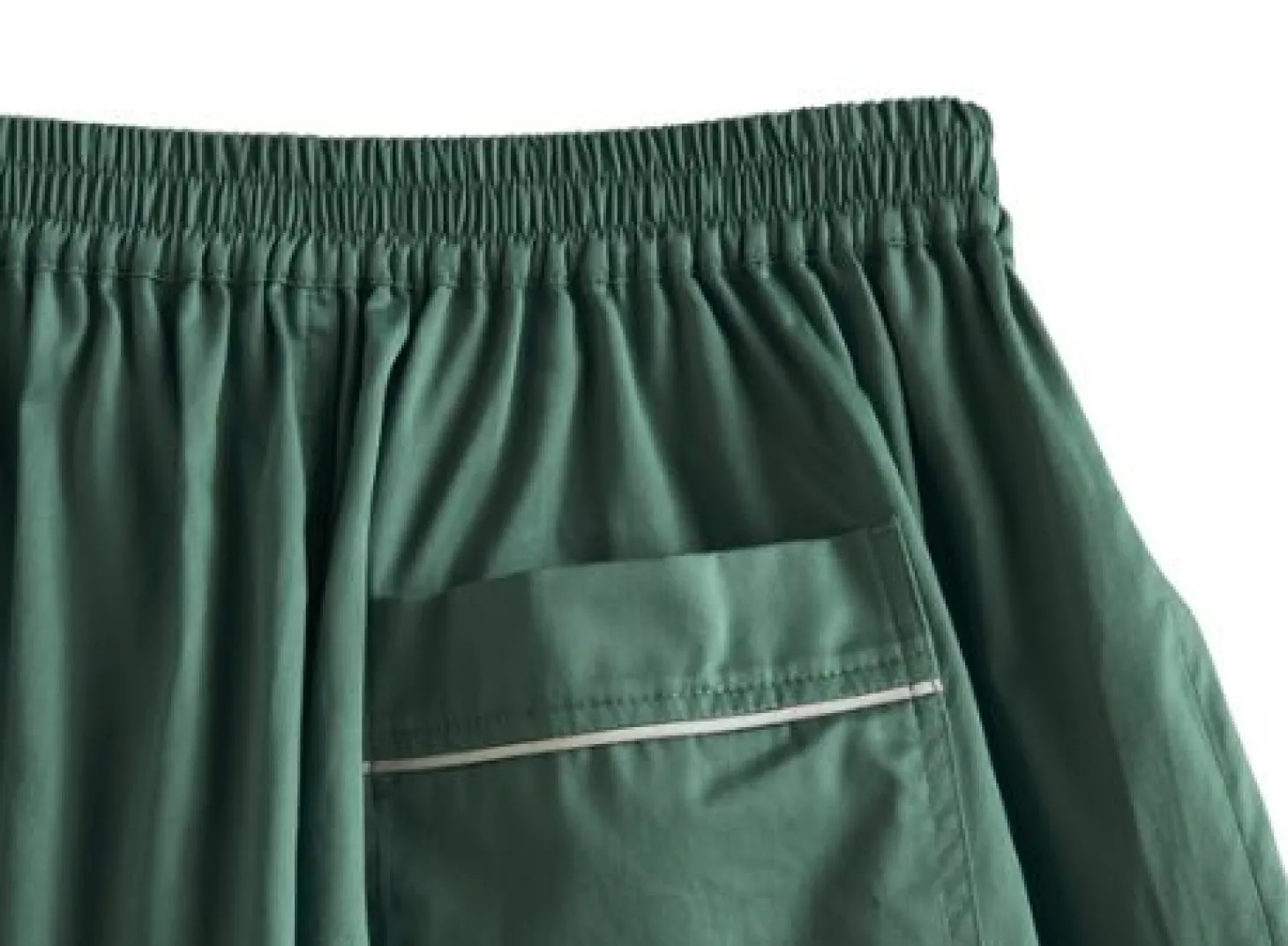 HAY - Outline Pyjama - Shorts - M/L - Emerald Green