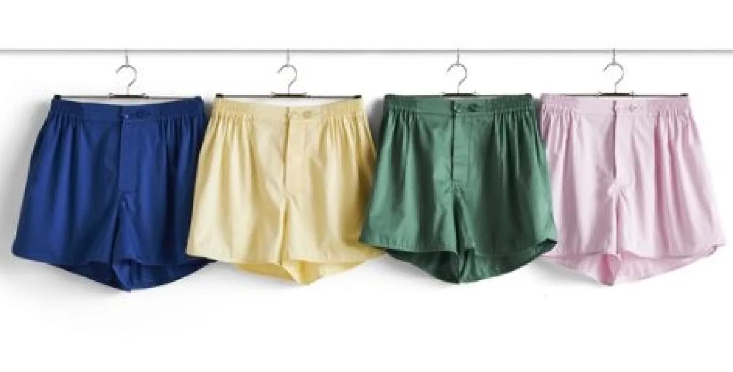 HAY - Outline Pyjama - Shorts - M/L - Soft Blue
