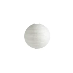 HAY - Paper Shade - Lampeskærm/Rispapir - Ø50 cm - Hvid