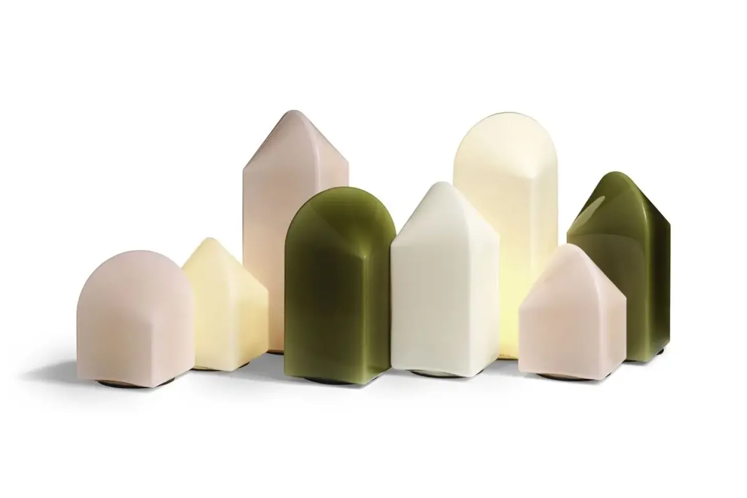 Hay - Parade Portable Lamp - Blush Pink - 16 cm