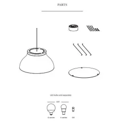 HAY - PC Pendant - small - sort