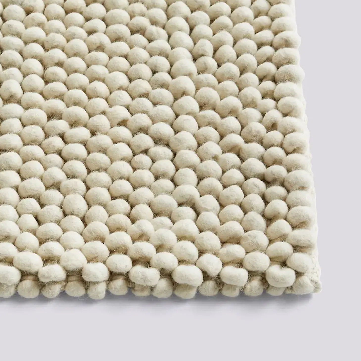 Hay - Peas tæppe - Cream hvid - 140 x 200 cm