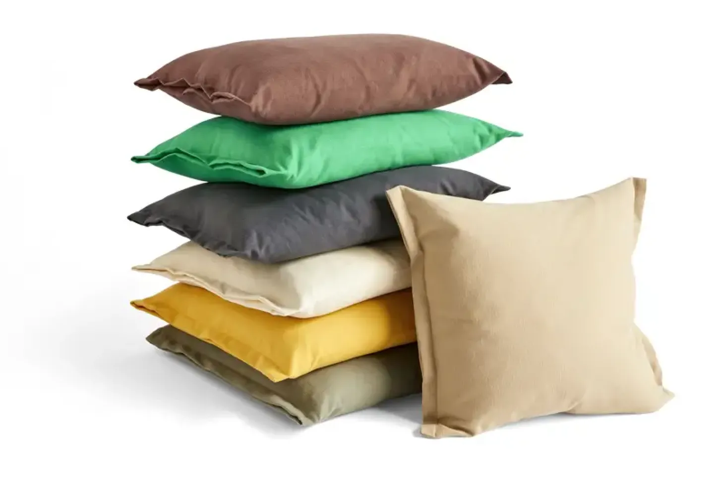 HAY - Pude - Plica Planar - Warm Yellow / Gul