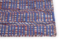 HAY - Radio Rug - 50 x 80 cm - Red / Blue