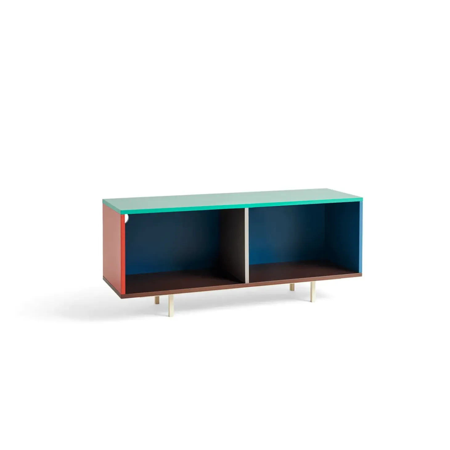 Hay - Reol til Gulv - Colour Cabinet - Multi farvet - Medium