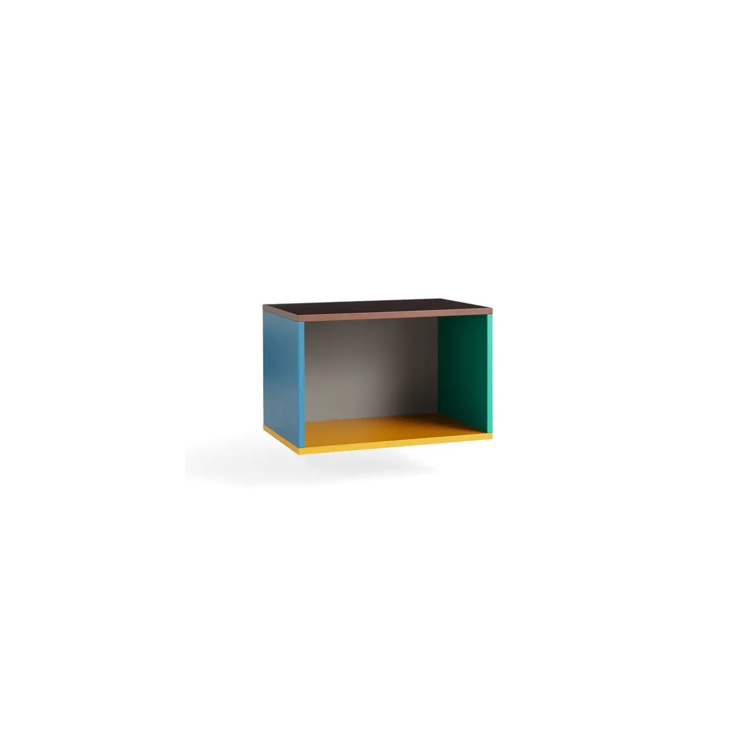 Hay - Reol til Væg - Colour Cabinet - Multi - Small, B60 X D39 X H39 cm