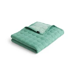 Hay - Sengetæppe - Mega Dot - Organic - Sea Green - 235x245