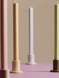 Hay - Stearinlys - Square - Sæt med 4 stk. - Pastel