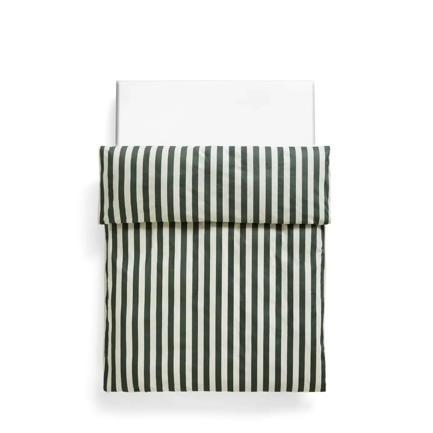 HAY - Été Bed Linen - Dynebetræk - mørkegrøn (140 x 200 cm)