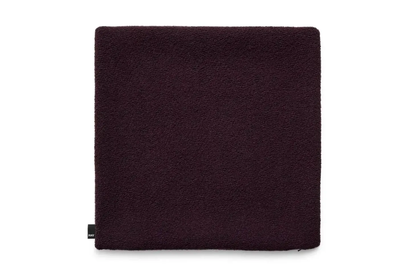 Hay - Texture Cushion Cover - 50 x 50 - Burgundy