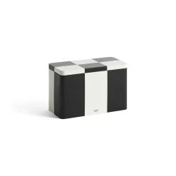 Hay - Tin Container - Medium - Black/Off-white