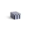 Hay - Tin Container - Small - Dark Blue/Lavender