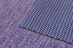 HAY - Tæppe Radio Rug - Red, Blue/Rød, Blå - 170 x 240 cm