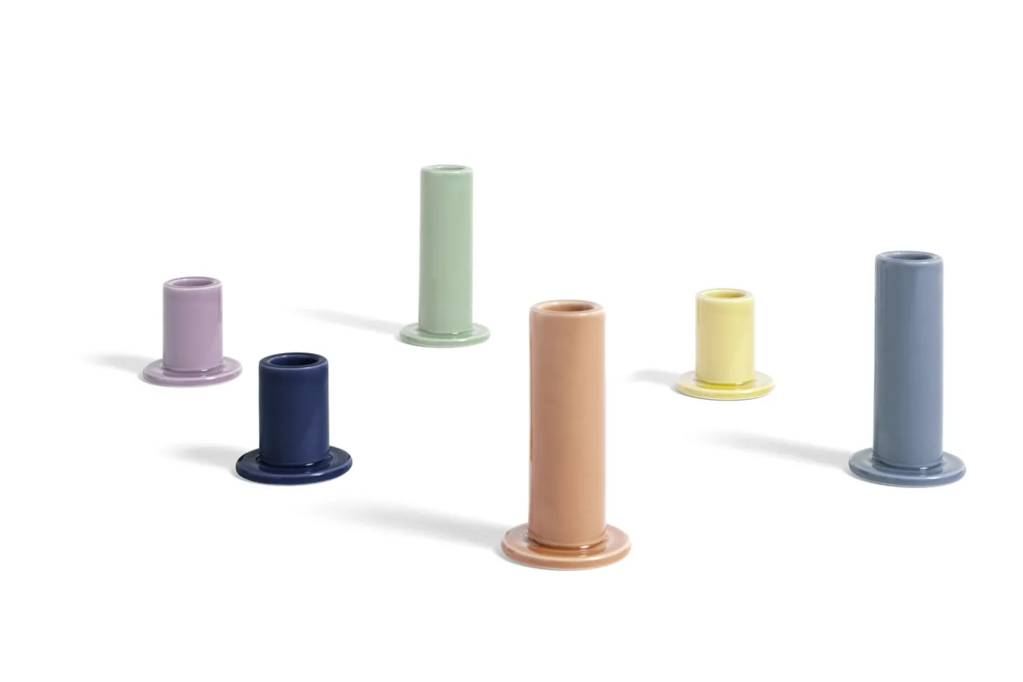 HAY - Tube Candleholder M, Lavender