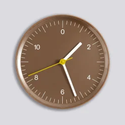 Hay - Wall Clock (Recycled) - Brun