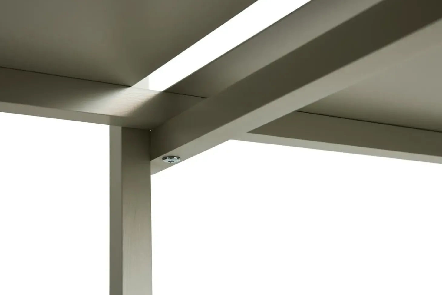 Hay - Woody Shelving 2.0 Column High - Grå - 6 hylder