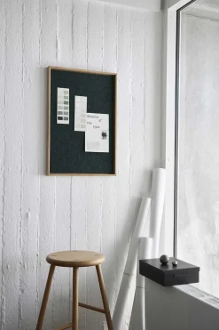 Hemverk - Opslagstavle m. akustiske egenskaber - Recy - Grøn - 40x60
